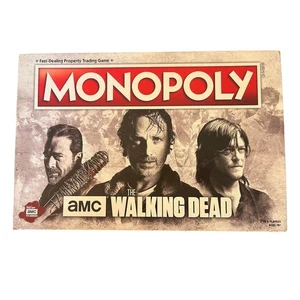 USAopoly AMC The Walking Dead Monopoly Juego de Mesa 2017 Hasbro - *Excelente - Imagen 1 de 12