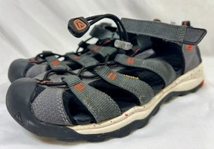KEEN Big Kids' Newport Neo H2 Sandals; Size 5; Magnet And Spicy Orange - Picture 1 of 10