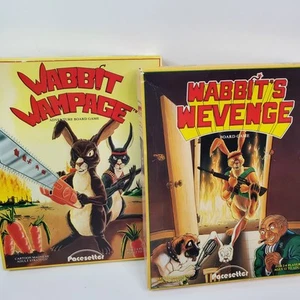 Wabbit Wampage/Wabbit's Wevenge - Juegos de mesa Pacesetter 1986 - Imagen 1 de 17