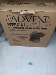 Advent ADVDLX10A 10.1" Monitor w/DVD Player *No Headphones or Mount Plate* - Picture 1 of 15