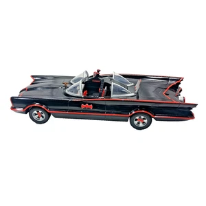 2013 Mattel Batman 1966 Classic TV Series Batmobile (18") fits 6" hero figures - Picture 1 of 11