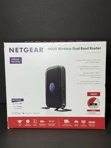 Netgear N600 Bezprzewodowy router dwupasmowy WNDR3400v3 w oryginalnym pudełku - Zdjęcie 1 z 5