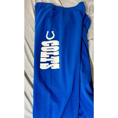 Pantalones deportivos vintage Indianapolis Colts NFL majestuosos azules talla XL Foto 1 de 4