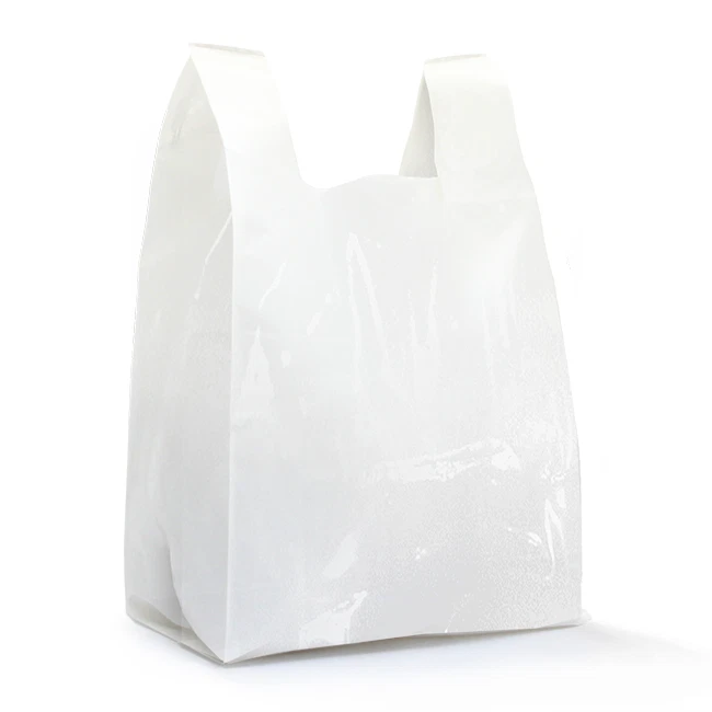 5KG Shopper Di Plastica Maxi Bianche 35x65 Buste Sacchetti resistenti forti - Immagine 1 di 1