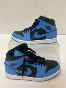 Nike Uomo Air Jordan 1 Mid 'University Blue' Sneakers - Taglia - 8 - Certificato di autenticità - Foto 1 di 10