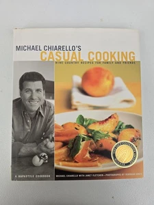 Michael Chiarello's Casual Cooking SIGNED 2002 1st Edition HCDJ- Food Network - Bild 1 von 7