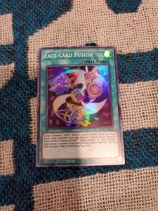 Face Card Fusion - Yugioh King's Court 1st Ed - Super Rare - KICO-EN005 - NM/MT - Picture 1 of 1