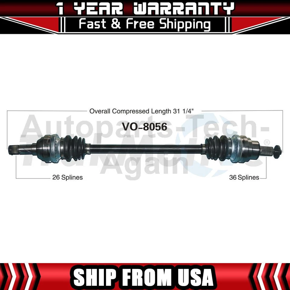 1 eje trasero izquierdo Trakmotive CV para Volvo XC90 2003-2006 Foto 1 de 1