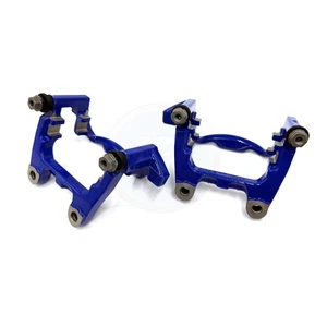 FÜR VW GOLF R32 MK5 BREMSSATTELTRÄGER SCHIEBERHALTER HINTEN LINKS RECHTS BLAU - Bild 1 von 10