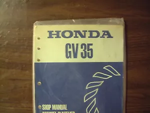HONDA GV35 GENERAL PURPOSE ENGINE SERVICE MANUAL - Picture 1 of 1