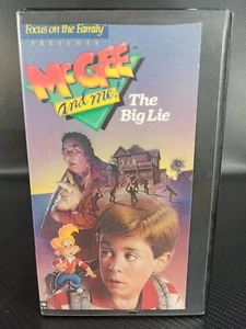 McGee and Me: The Big Lie (VHS, 1990, Focus on the Family, Living Bibles Int'l) - Picture 1 of 6