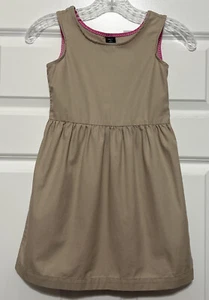 GAP KIDS Size S (6/7) Khaki Jumper Dress School Uniform Girls - Picture 1 of 3