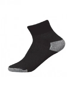 2 PAIR APFU ARMY PT BLACK ANKLE SOCKS MEN WOMEN MOISTURE WICKING ALL SIZES - Picture 1 of 1