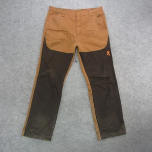 Pantalones Browning Brush para hombre 38x34 marrón lavado oscuro rectos pantalones de caza de tierras altas - Imagen 1 de 12