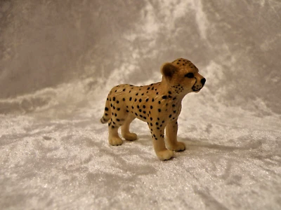 SCHLEICH WORLD OF NATURE 2003 GATINHO FILHOTE DE CHITA MUITO BOM VER FOTOS - Imagem 1 de 4