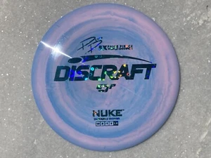 Discraft 5X ESP Nuke-Pink & Blue Cotton Candy Swirls w Holographic Flowers Foil - Picture 1 of 10