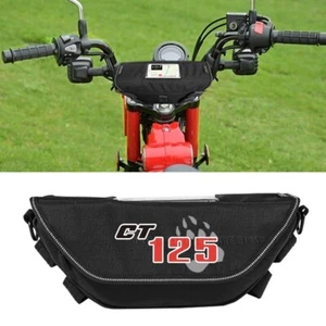 For Honda Hunter CT125 2019-2024 storage bag waterproof handlebar travel bag - Picture 1 of 4