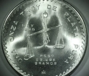 1978 MEXICO Silver ONZA Casa De Moneda Close - NGC MS 65 - KEY DATE - Picture 1 of 6