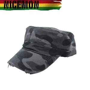 Fidel Cap Cadet Military Style Hat Army Hunting Camouflage Cap Castro 1sz Fit - Picture 1 of 9