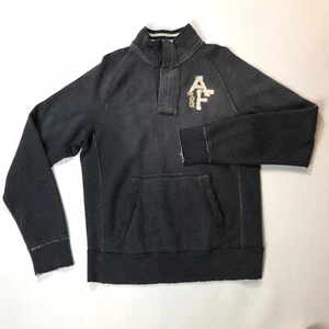 Abercrombie & Fitch Men’s 1/4 Zip pullover Muscle Fit sweatshirt Thick XXL NWOT - Picture 1 of 15