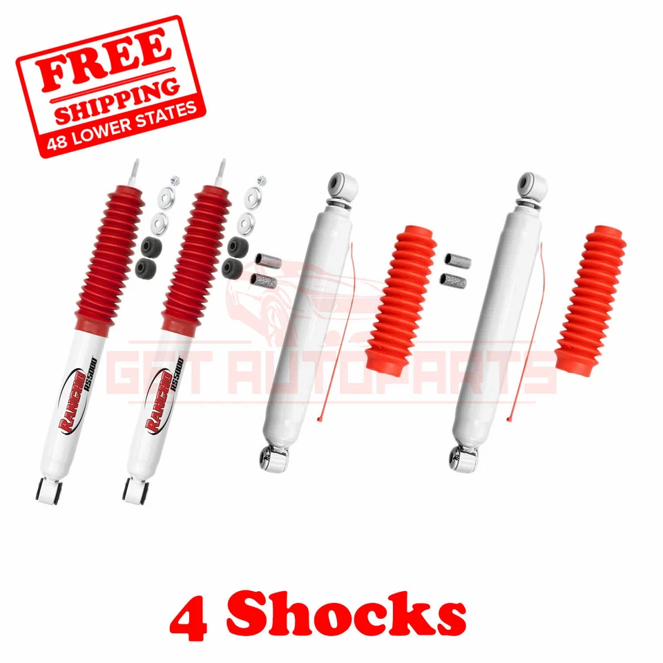 Amortiguadores Rancho RS5000X elevación 0-1" camioneta Toyota T100 93-98 4x4 Foto 1 de 4