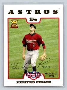 2008 Topps Opening Day Gold #101 Hunter Pence Houston Astros #/2199 - Picture 1 of 2