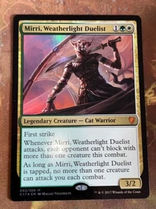 1x FOIL MIRRI, WEATHERLIGHT DUELIST - Commander - MTG - Magic the Gathering - Picture 1 of 1