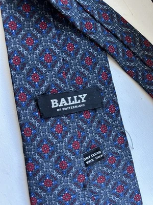Corbata de diseñador Bally para hombre hecha en España 100 % seda Foto 1 de 3