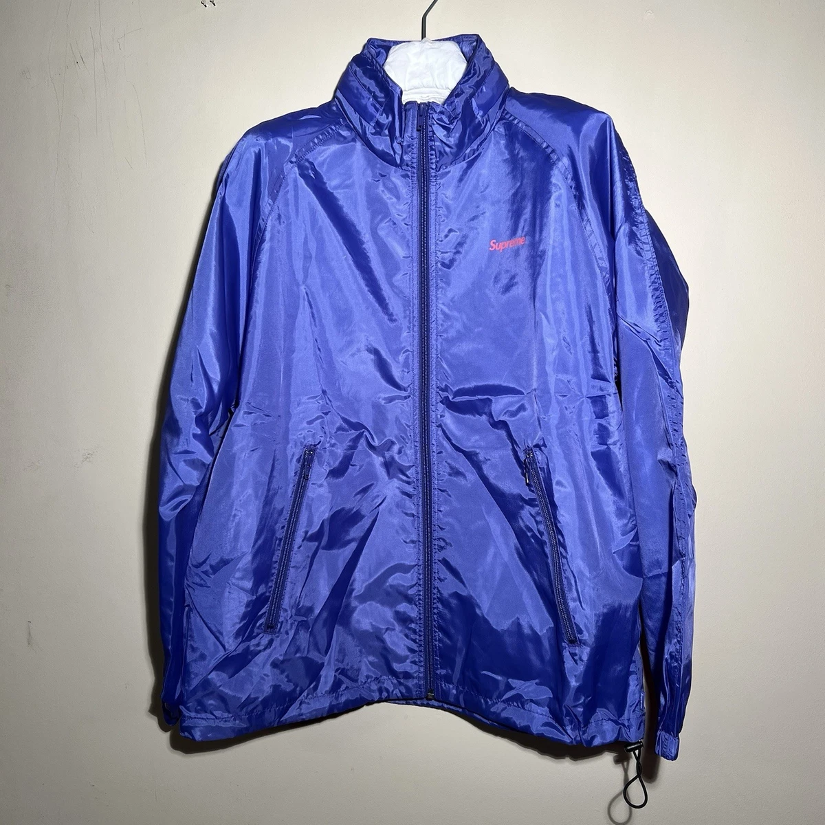 FW15 Supreme Windbreaker Warm Up Jacket Purple L | eBay