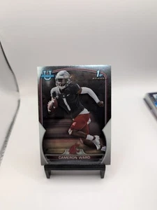 2022 Bowman U Cam Ward 1st Rookie Card #1 Pick NFL Draft TENNESSEE TITANS QB - Picture 1 of 2