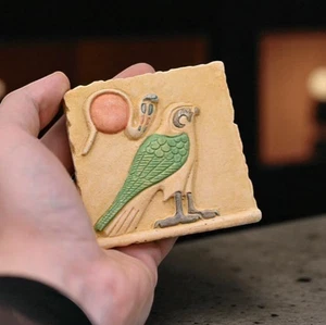 SELTENES ANTIKES ÄGYPTISCHES MEISTERWERK ANTIKE PHARAONISCHE STELE DES GOTTES HORUS - Bild 1 von 9