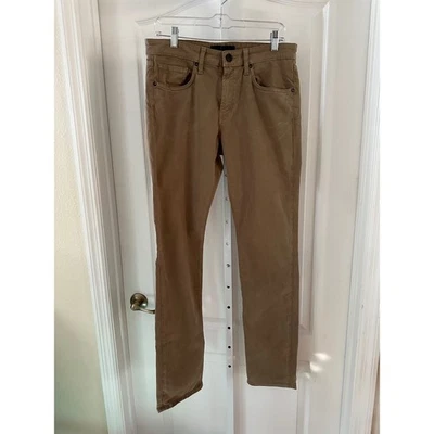 J Brand Kane Auburn прямой крой мужские брюки повседневные брюки хаки - Изображение 1 из 4