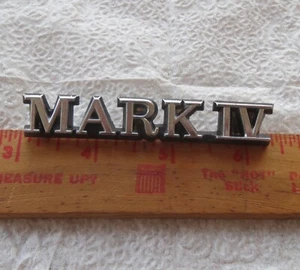 1972 1976 Continental Mark IV left right fender ornament emblem 72 73 74 75 76 - Bild 1 von 7