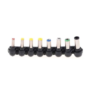 8pcs/Set For PC Notebook Laptop Universal Power Adapter Plug Charger Connec`sf - Afbeelding 1 van 6