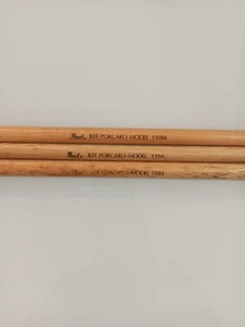 Jeff Porcaro vintage signature drumsticks - 3 differents models era 1983/84 - Zdjęcie 1 z 4