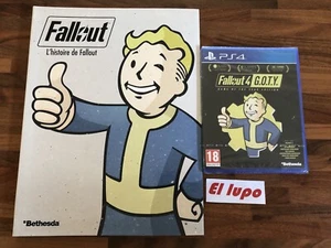 FALLOUT 4 G.O.T.Y. EDITION SONY PS4 NEUF VF + ARTBOOK L'HISTOIRE DE FALLOUT NEUF - Imagen 1 de 2