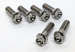 Suzuki GSF1200 Bandit Titanium brake caliper bolt kit 96-05 Ti front rear mount - Picture 1 of 6
