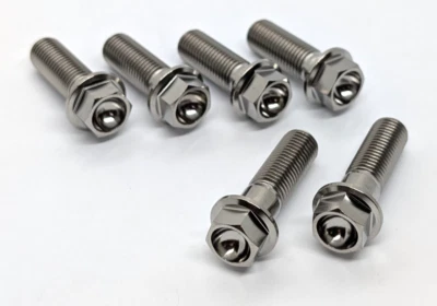 Suzuki GSF1200 Bandit Titanium brake caliper bolt kit 96-05 Ti front rear mount - Image 1 of 4