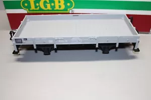 LGB 41100 2-Achser Niederbordwagen grau DR Spur G OVP - Bild 1 von 3