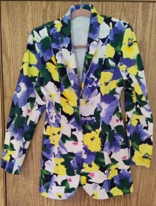 1990s Mikhail Baryshnikov Russian Ballet Dancer Women's Jacket Vintage Size L - Picture 1 of 1