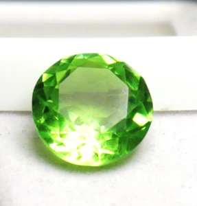 10 Carat Natural Beautiful Peridot Round Cut Peridot Loose Gemstone Best Offer - Picture 1 of 5