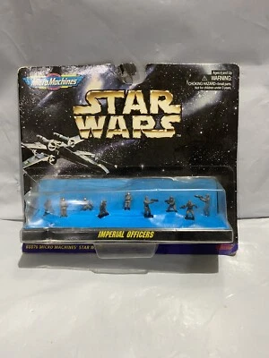 Star Wars Micro Machines 1996 Imperial Officers Conjunto Novo Selado Galoob Antigo - Imagem 1 de 4