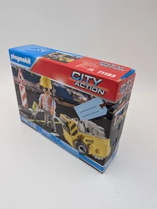 Set 71185 Playmobil Ouvrier avec Fraise à Bord neuf en boite, scellée - Photo 1/2