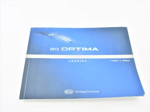 OPTIMA, 2013 Kia OPTIMA Owners Manual - Picture 1 of 3