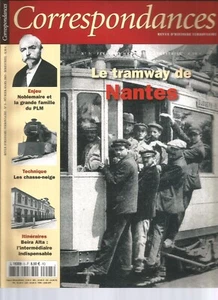 CORRESPONDANCES N°05 TRAMWAY NANTES / BEIRA ALTA / CHASSE NEIGE / NOBLEMAIRE PLM - Picture 1 of 2