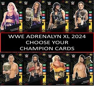 Panini WWE Adrenalyn XL 2024 trading cards Pick your Champion: Numbers 121-150