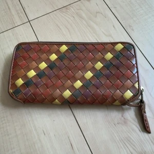 Paquet Bifold wallet with braided leather - Picture 1 of 6