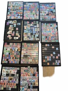 Lote de estampillas postales internacionales 600 más colección de estampillas de la década de 1960 - Imagen 1 de 12
