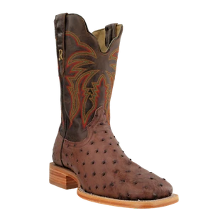 R.Watson Men's Kango Tobac Quill Leather Brown Western Boot RW4508-2 - Picture 1 of 90