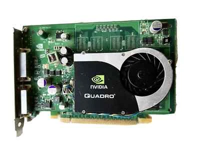 HP Quadro FX 370 256MB 64-bit GDDR2 PCI Express x16 Workstation Video Card - Image 1 of 3